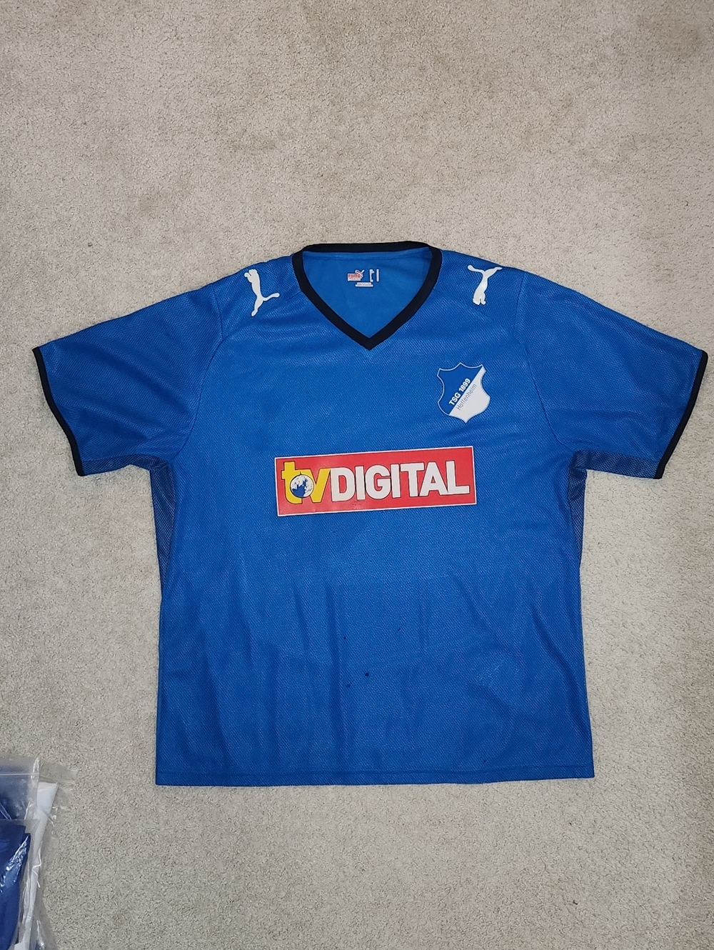 Ibisevic Hoffenheim Home Jersey 2009/10 Medium M Bosnia